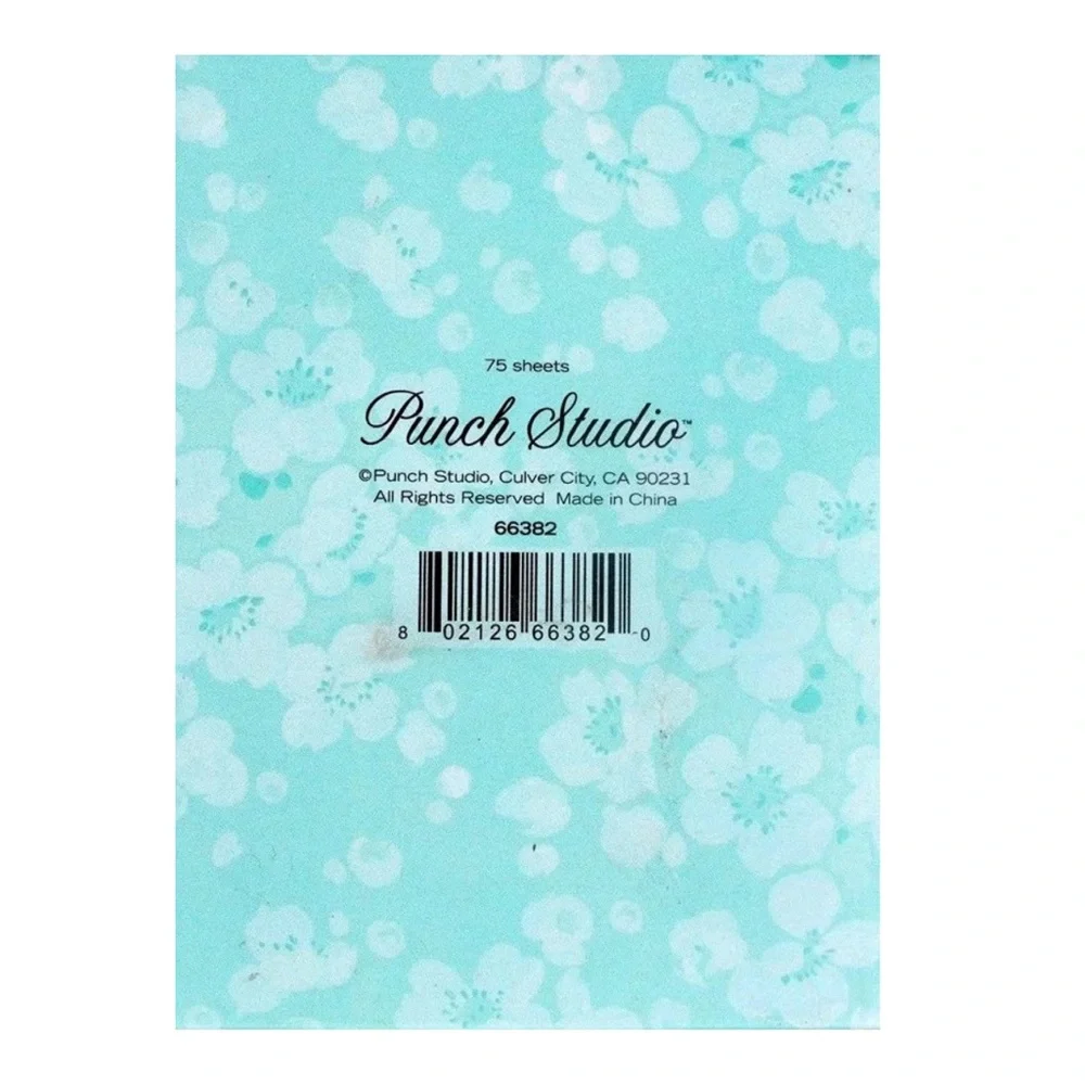 Punch Studio Best Friends Birdhouse Silver Foil Gem Mini Pocket Notepad (66382)